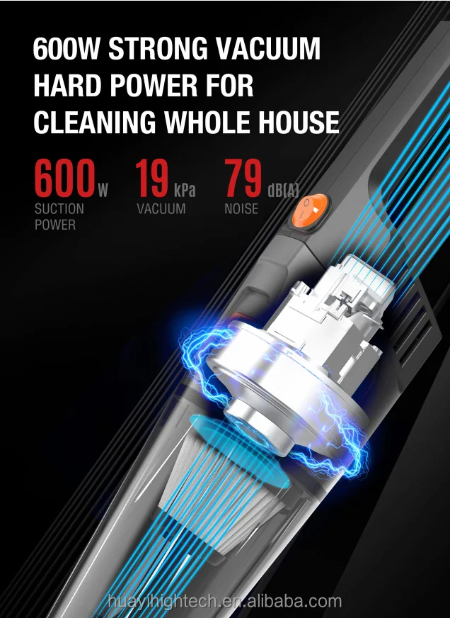 Other Home Appliances 600w Light weight Multi-purpose Powerful Suction Smart Corded Stick Carpet Vacuum Cleaner