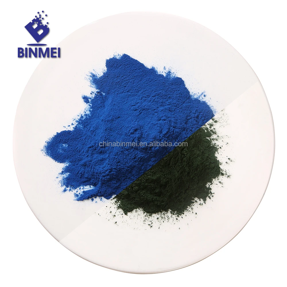 Organic Manufacturer Supply Natural Bule pigment E25 Spirulina Extract Phycocyanin Powder For Food