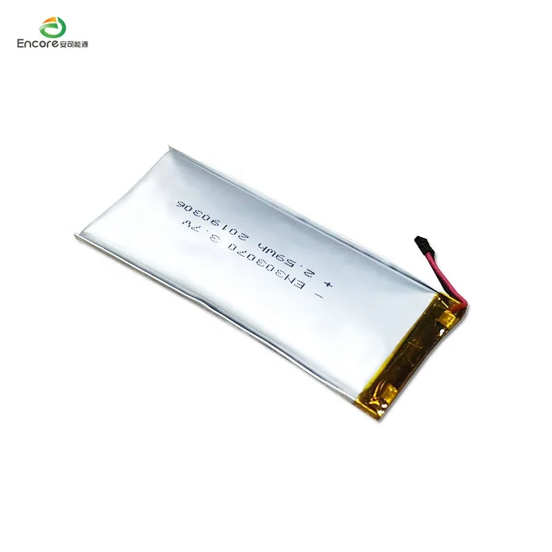 China supplier 3.7v li ion polymer 303070 lipo 3.7v 700mah rechargeable li-ion battery