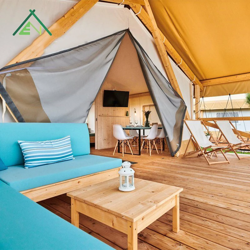 camping hotel hot sale outdoor large event luxury desert safari resort glamping with bathroom waterproof tent