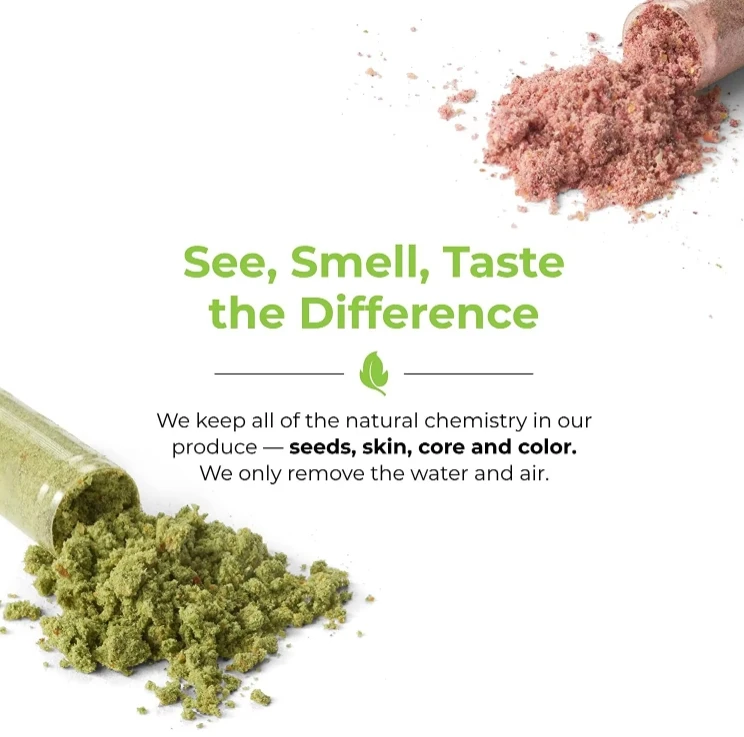 Fruit and Vegetable Supplements Made with Whole Food Superfoods