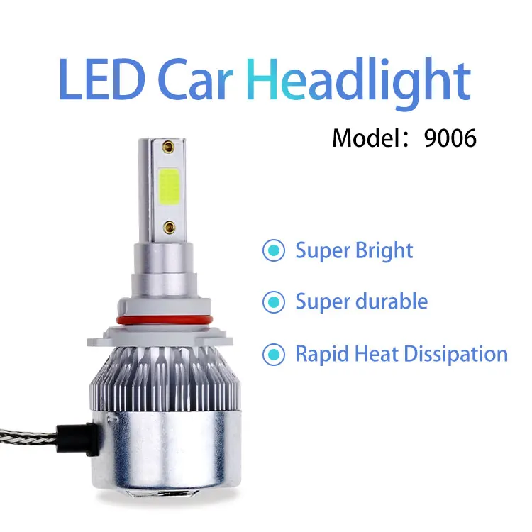 
Direct Buy China Waterproof 400 lm auto car led lamp 9006 