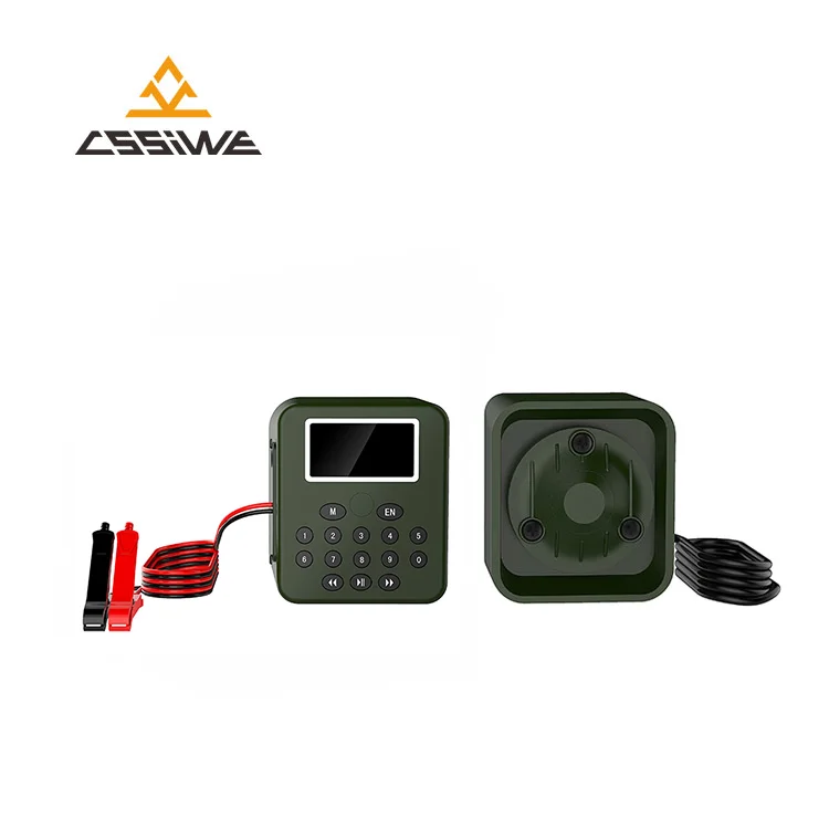 Wholesale 50W Loud Voice Hunting mix voice duck call mp3 sound With remote Timer Bird Caller