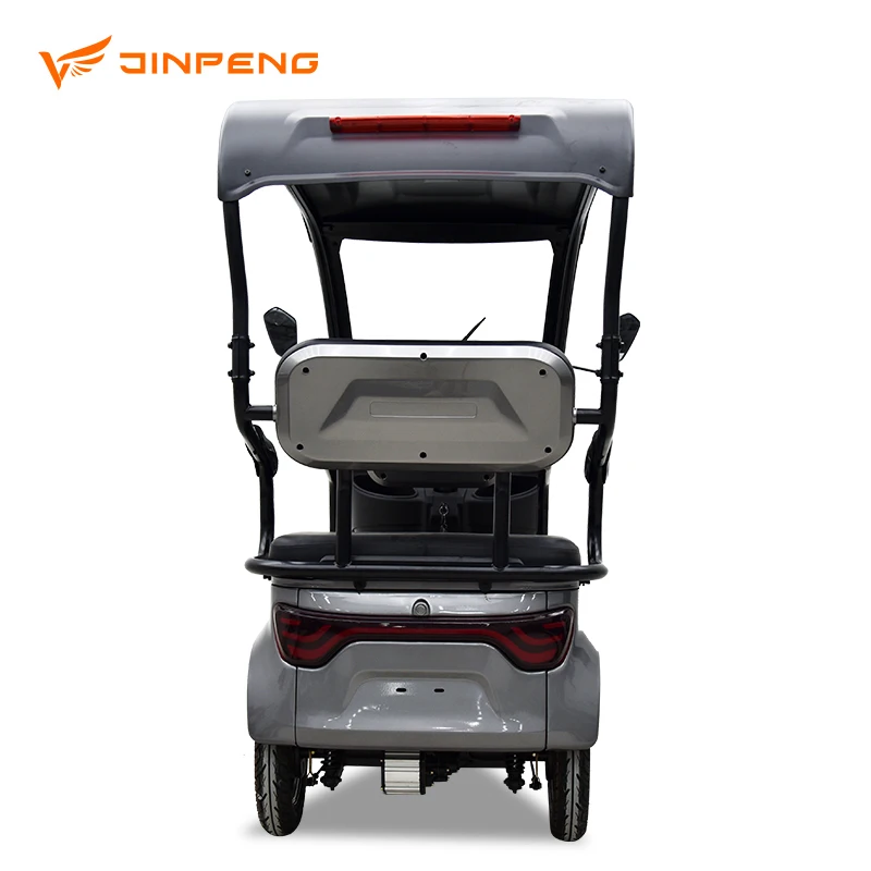 Jinpeng 2023 Factory New Design Direct Sale Cheaper three wheels adults electric tricycle rickshaw