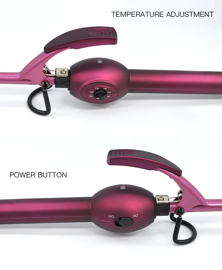 Ceramic Mini Hair Curler Professional Waver Hair Curling iron Custom Electric Mini Long barrel Iron Roller