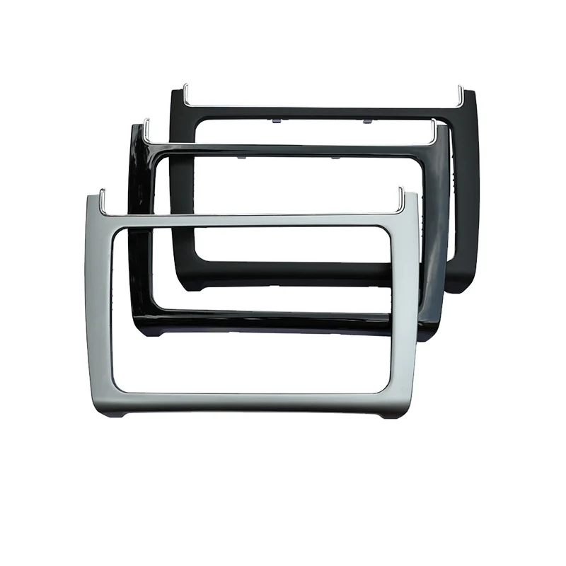 ABS Interior Radio Frame Panel for VW POLO Car Trim Kit Radio DVD 220*130mm Face Frame For VW POLO 2014-2017