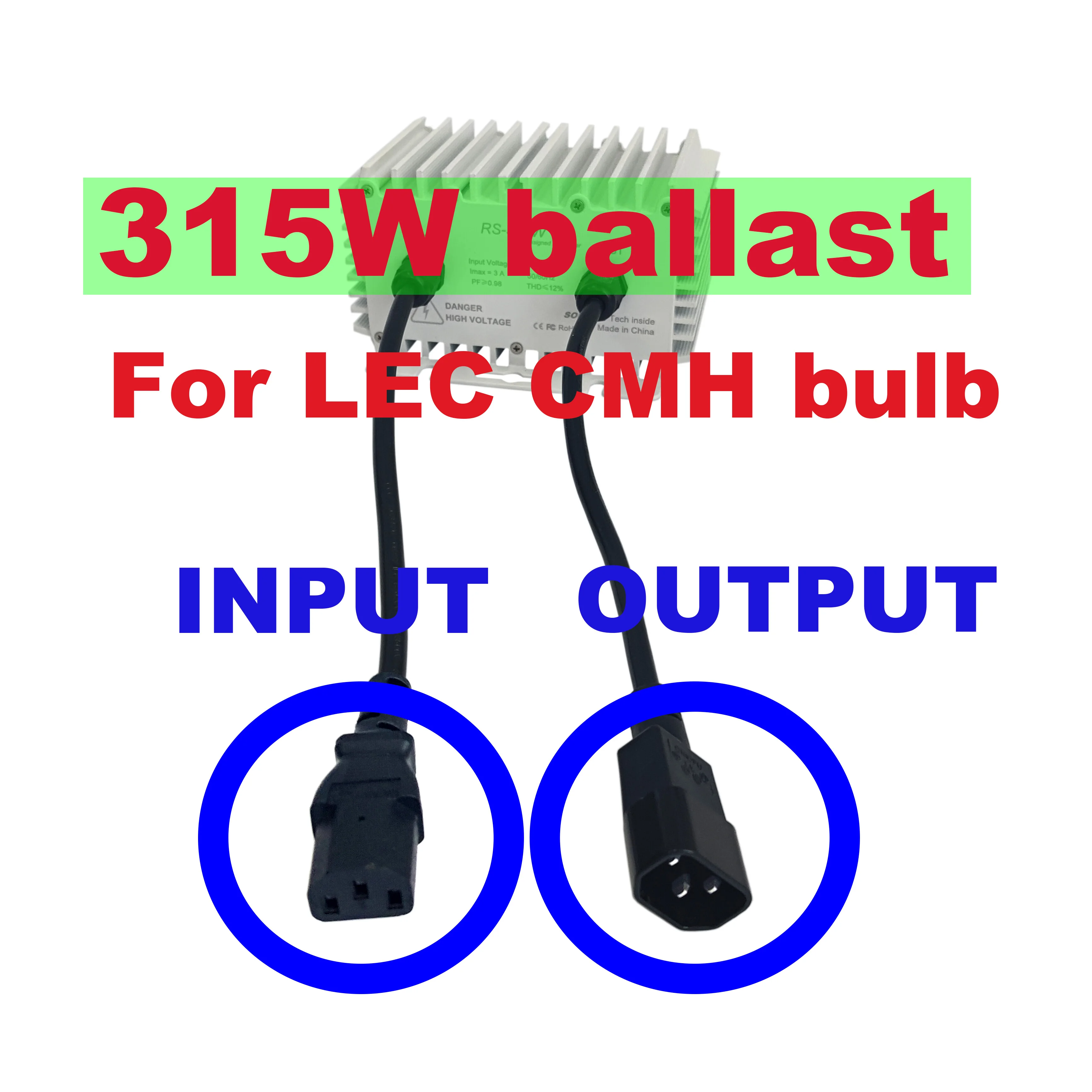 SOLIDEE High quality mini LEC 315W CMH electronic digital ballast 120-277 VAC