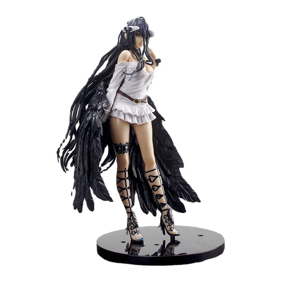 22CM Anime Cartoon Character Albedo PVC Decoration Overlord Action Figure