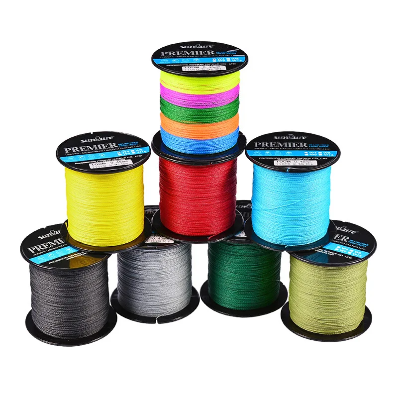 Gorgons New 100m 4 braided fishing line PE braided line seawater fishing