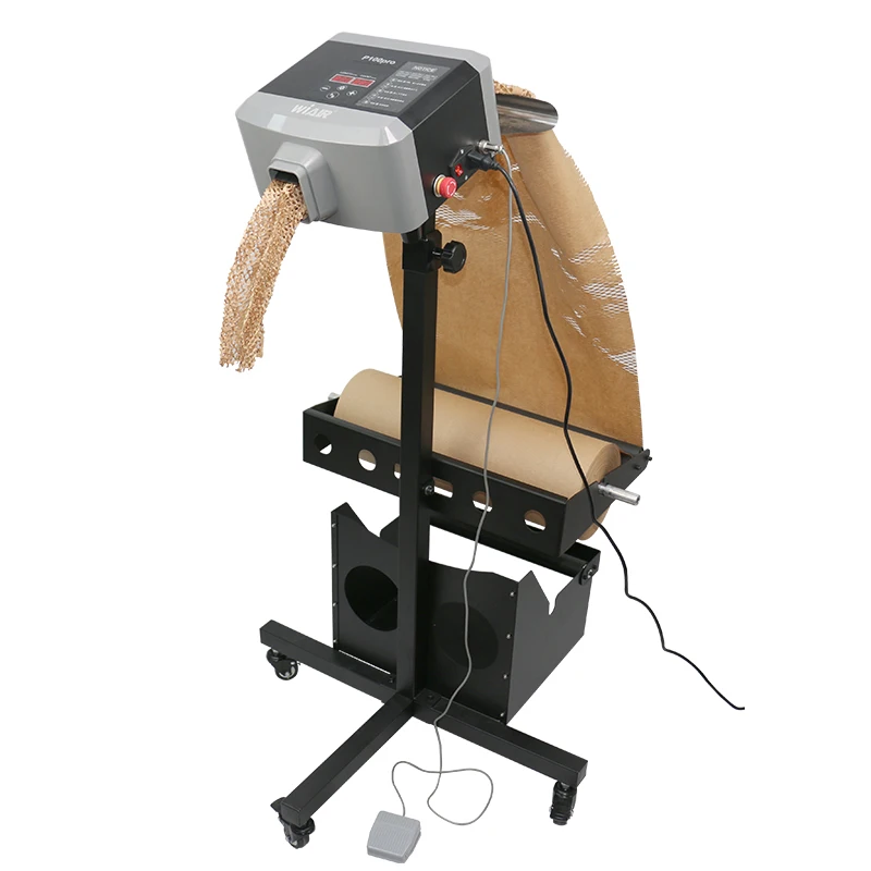WiAIR P100pro Paper Cushion Making Machine Portable Eco Friendly Folded Wrapping Paper Cushion Machine