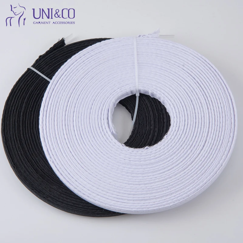Wholesale Garment Accessory PP Plastic Bra Bone And Corset Fabric Covered Cotton Boning