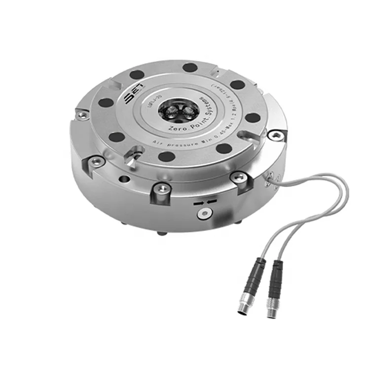 LQFLJ-20 Quick Change System Locator Flange With Sensing Zero Point Positioner With Steel Ball Locking