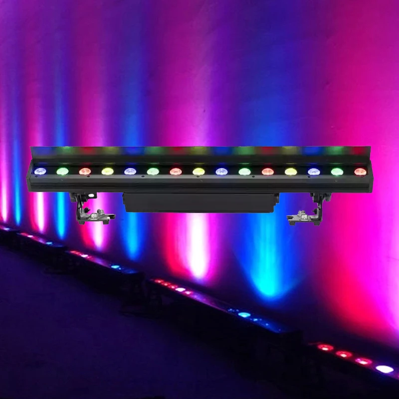 Пиксельная световая панель 20 Вт RGBL DMX512 со звуковым управлением светодиодный светильник RDM с беспроводным зумом настенная мойка IP65 для зданий наружного настенного освещения