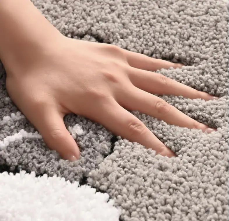 Butterfly flocking mat Absorbent non-slip mat for bathroom door wear-resistant household cooling insulation door mat