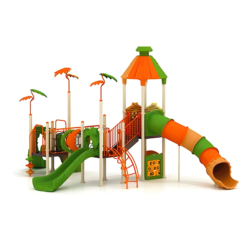 Custom Cheap Plastic Tube Rides and Slide for Kids Outdoor Garden Park Playground Swing Set Playhouse for School Occasions