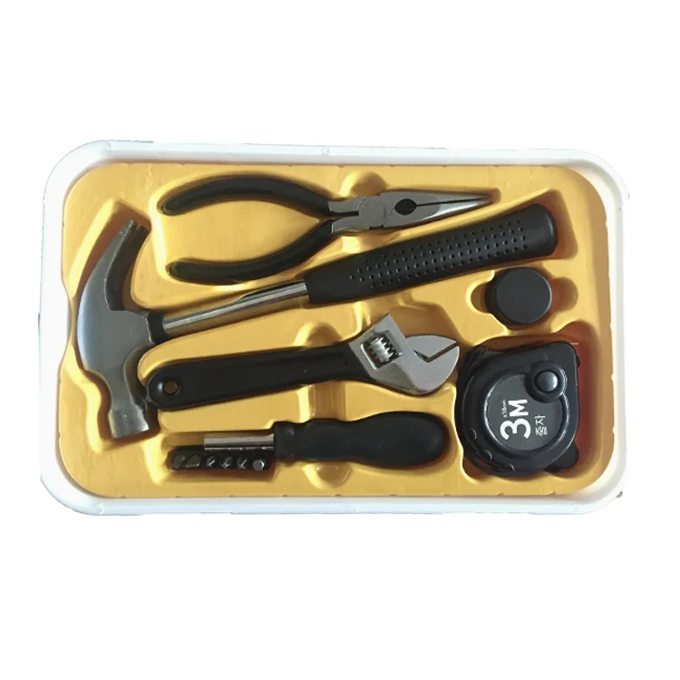 High Quality Tool Sets Box 12 Piece Hammer Spanner Pliers Screwdriver Tool Set Fast