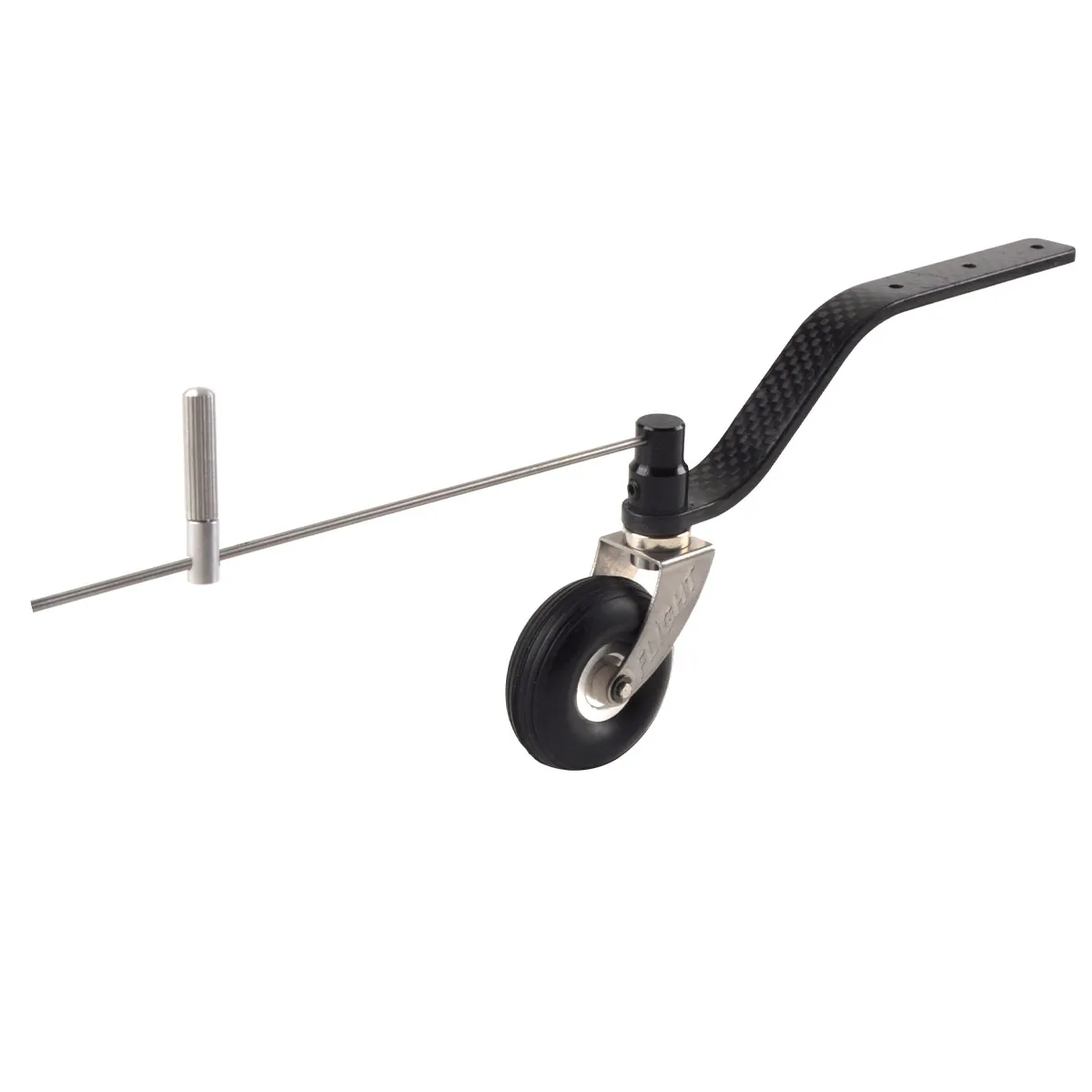 ZYHOBBY Carbon Fiber Tail Landing Gear with Wheel 30CC 50CC 100CC 150CC for RC Fix Wing Model Airplane