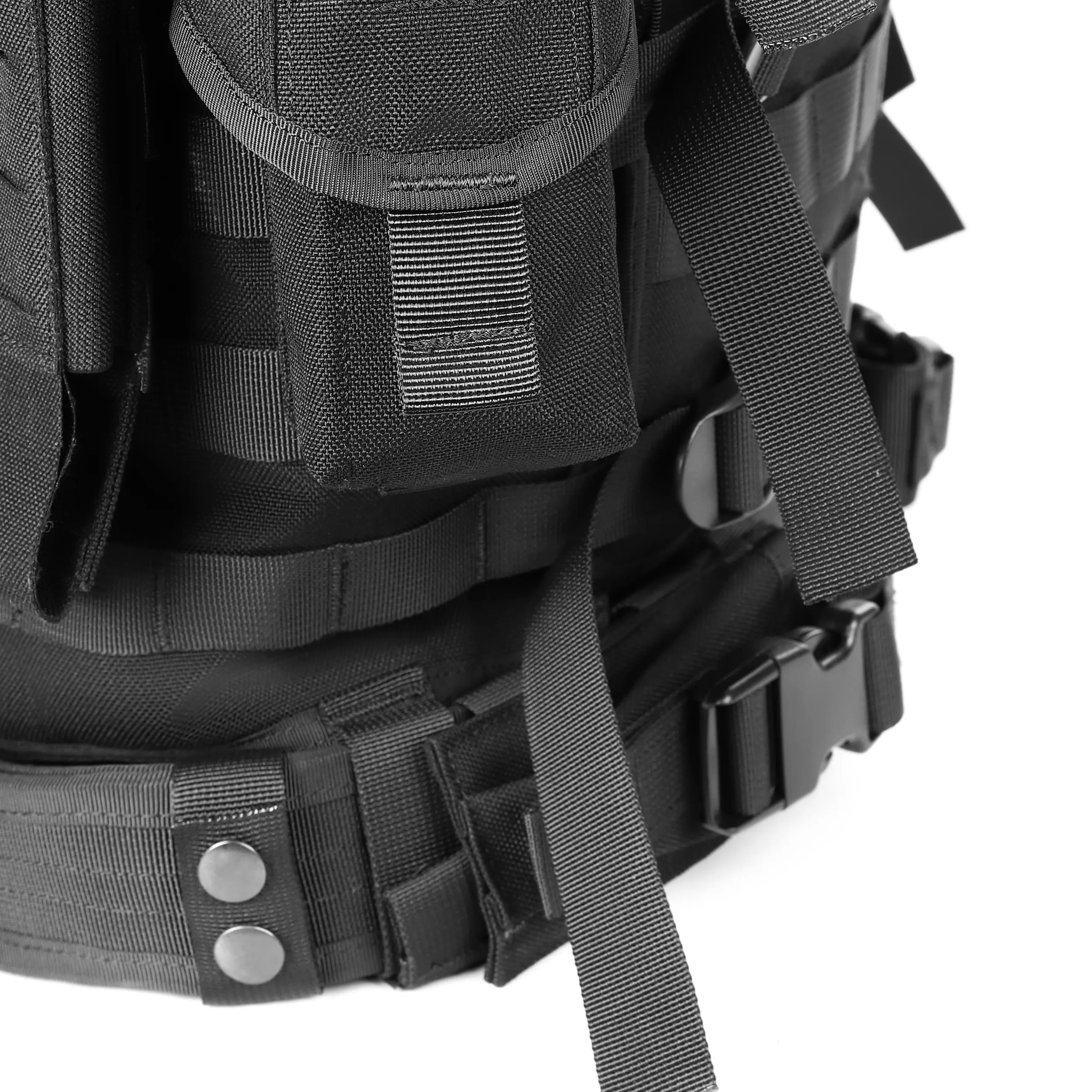 Tactical Gear Plate Carrier with Triple Linkage Pouch Adjustable Modularity Quick Release 1000D nylon Tactical Vest