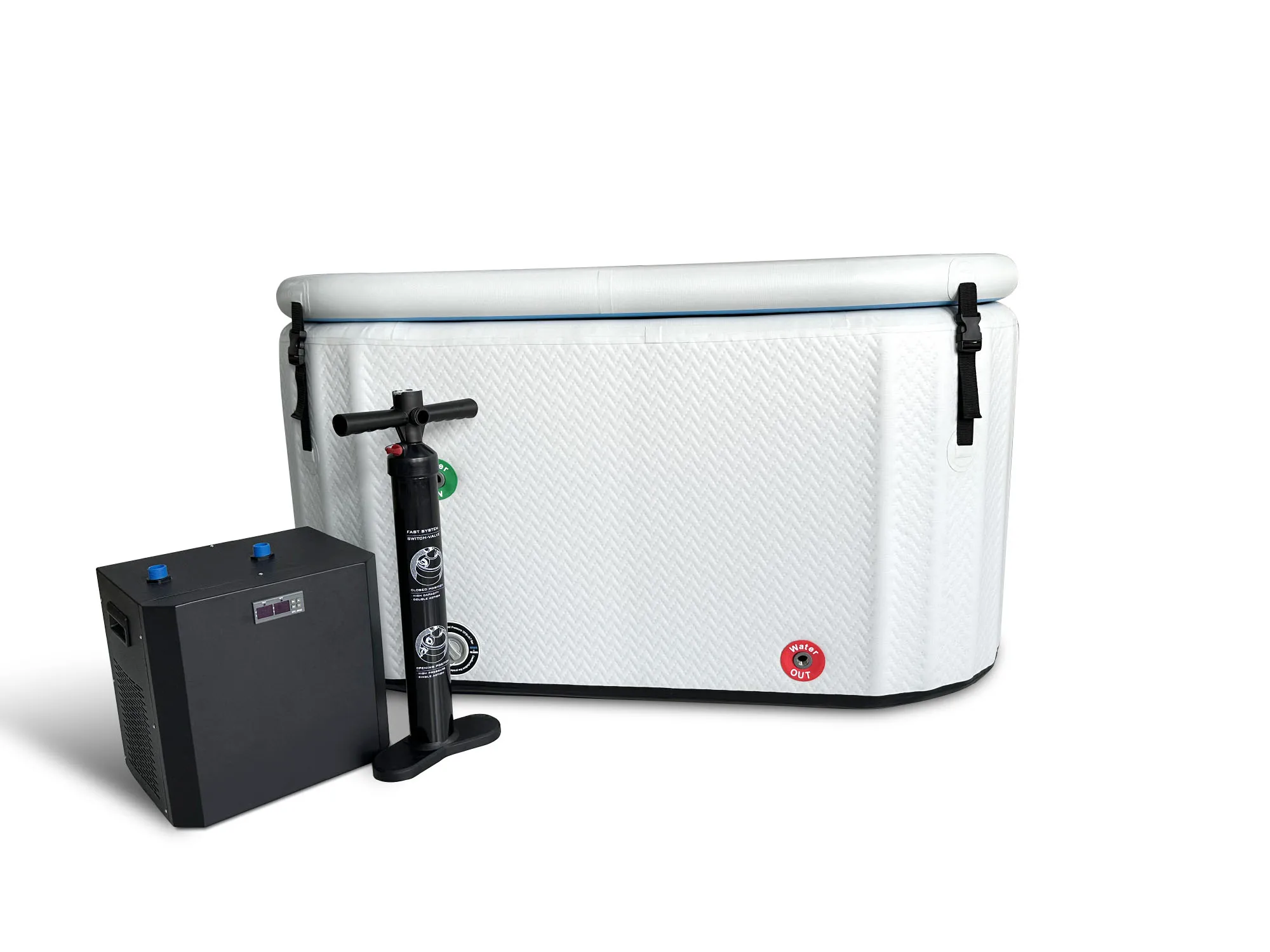 2024 Best Price Hot Inflat Ice Tub Bath With Lid Supplier Eco-friendly Tub Outdoor Large Inflated Hot Tub