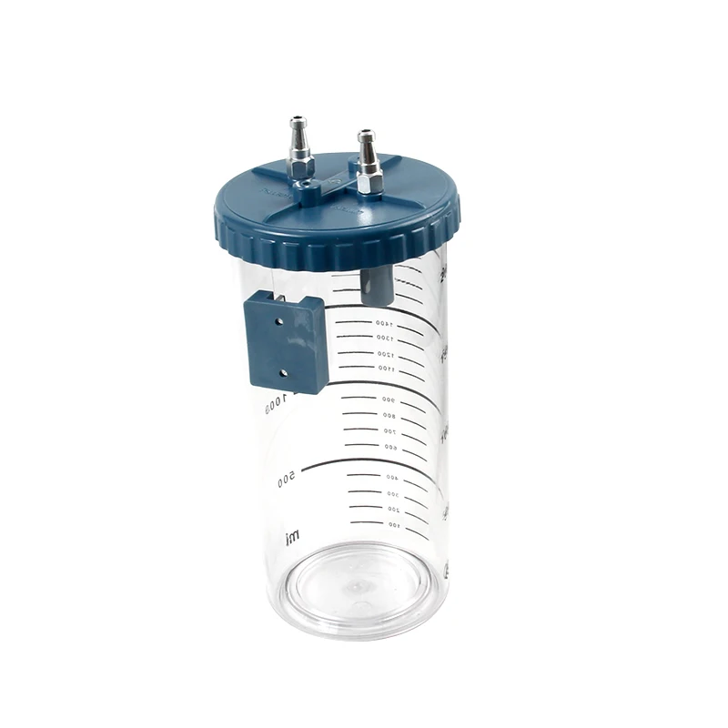 MEDEASE Hospital Supply Bottle For Regulator Suction 2L Medical Suction Bottle Use Vacuum Regulator Medical Vacuum Bottle