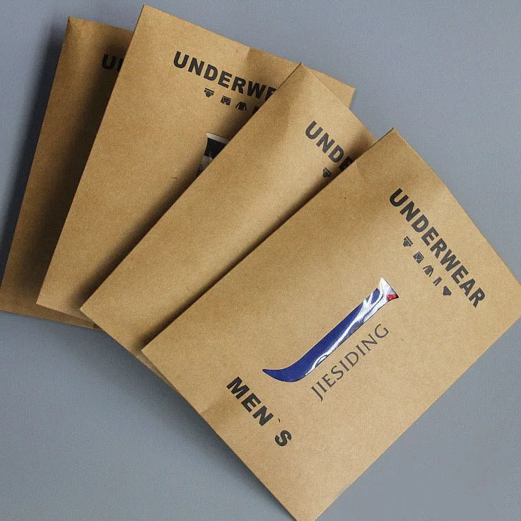 24lb white kraft paper envelope with pvc window