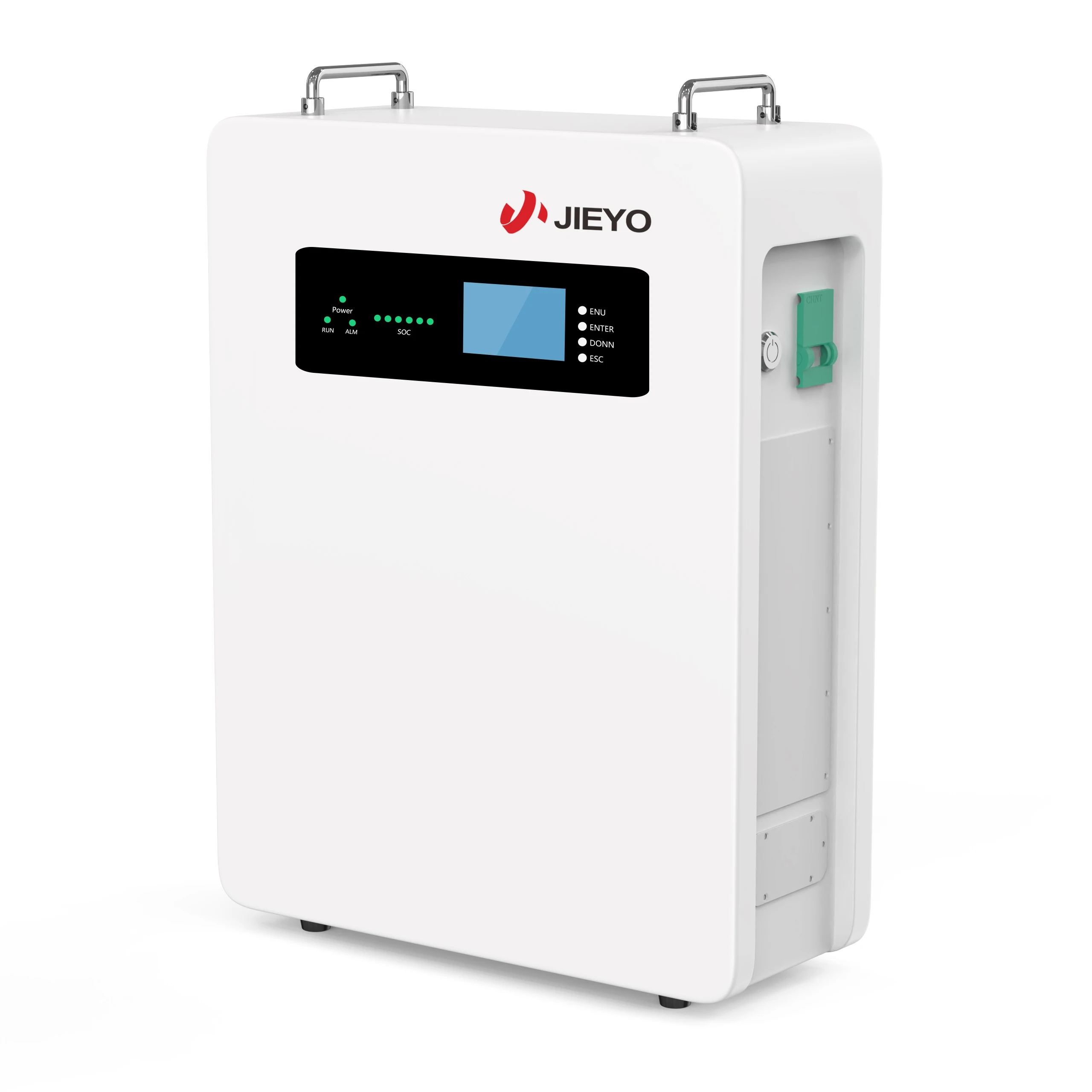 JIEYO 48V 51.2V Wall-mounted Hybrid Grid Home Use Storage System Solar Power Generators Lifepo4 Batteries