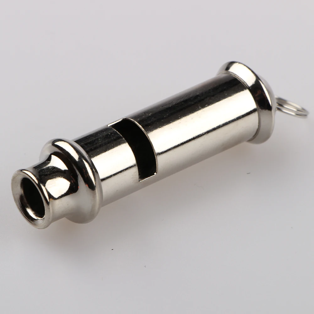 High Quality Dog Training Whistle Ultrasonic Metal Dog Whistle With Lanyard  To Stop Barking Dogs Behavior Training