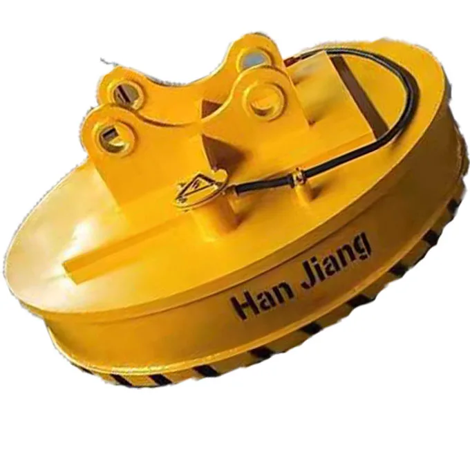 15 tons - 45 tons  Hydraulic Excavator attachment  electric lifting magnet for scrap metal
