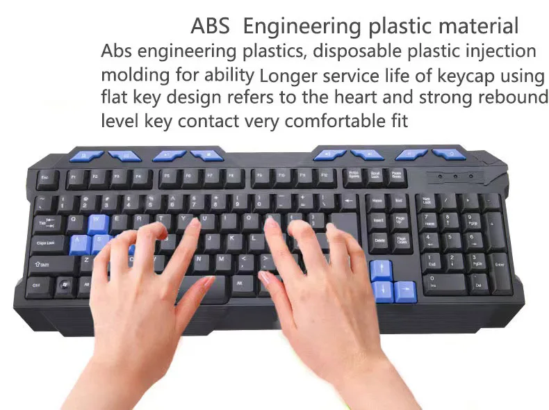 Hot Selling Gaming Gaming Keyboard and Mouse USB Wired Keyboard Mouse Set for Laptop Computer Gaming and Work