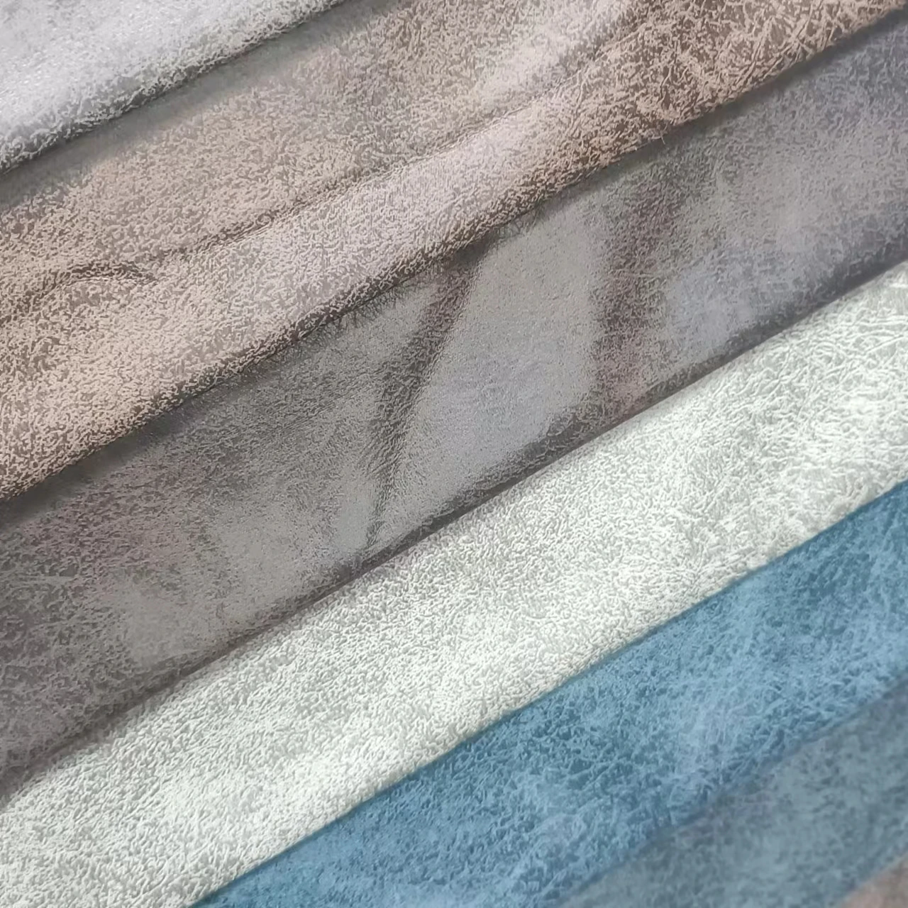 Imitation leather printed soft leather European style fabric for sofa car home textile