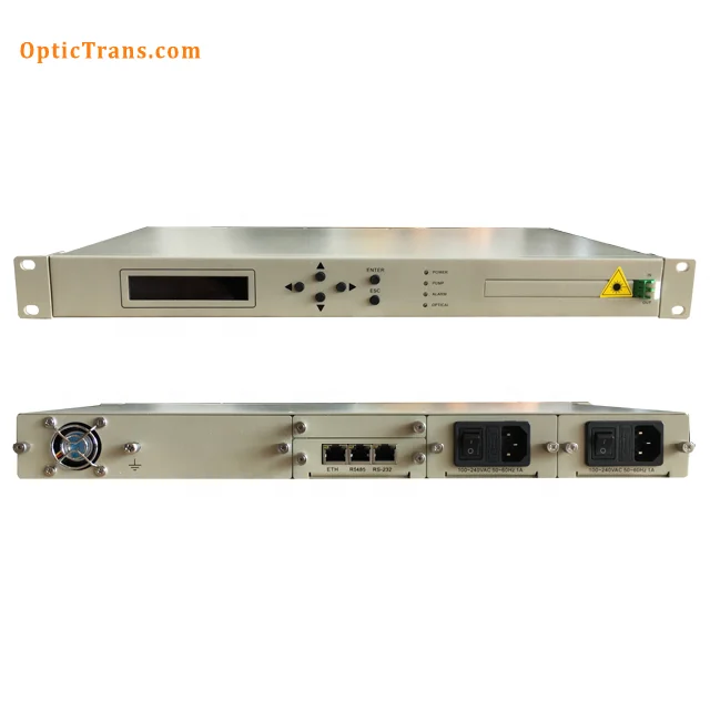 Spectrum flat EDFA for DWDM system (OPA-1240)
