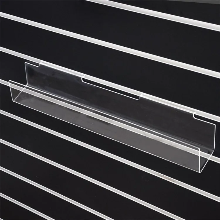 Acrylic Slatwall Tray acrylic display riser Slatwall Bins And Trays