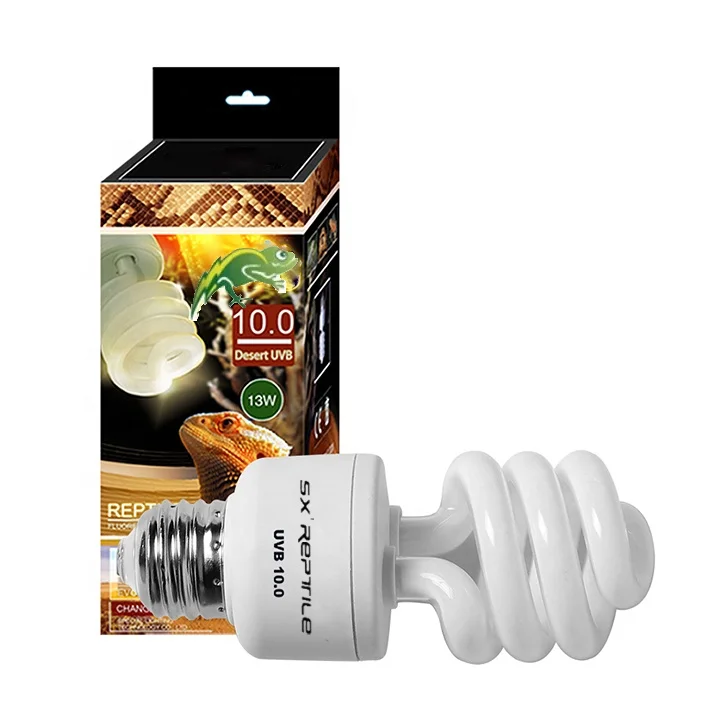ShengXiang New 13W 26W uva uvb 5.0 10.0 terrarium reptile uvb compact fluorescent lamp for pet turtle and reptiles