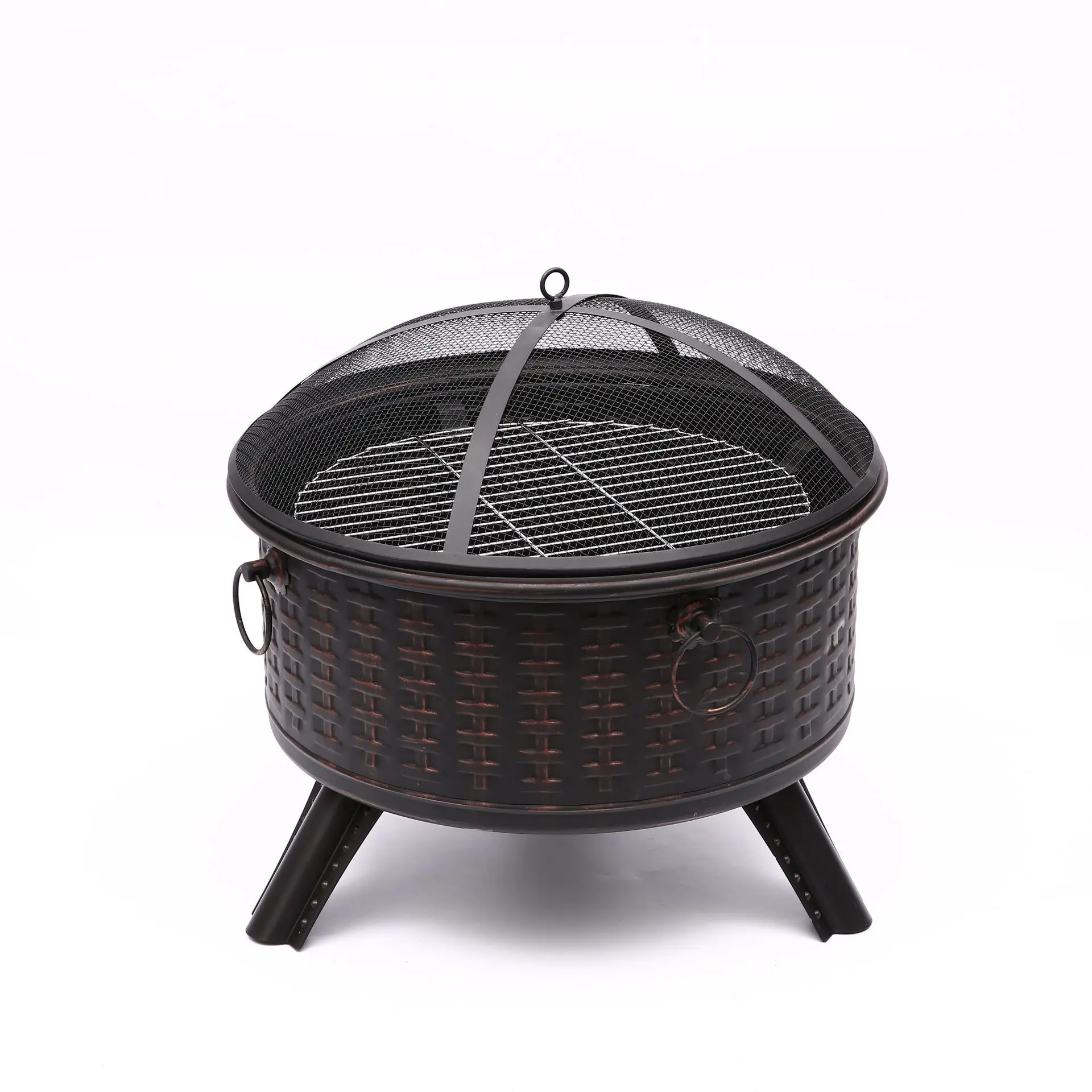 Hot Sale Auplex Outdoor Kitchen Ceramic Grills Barbecue Smoker Big Tandoor Oven Charcoal Kamado brazier Bbq Grills