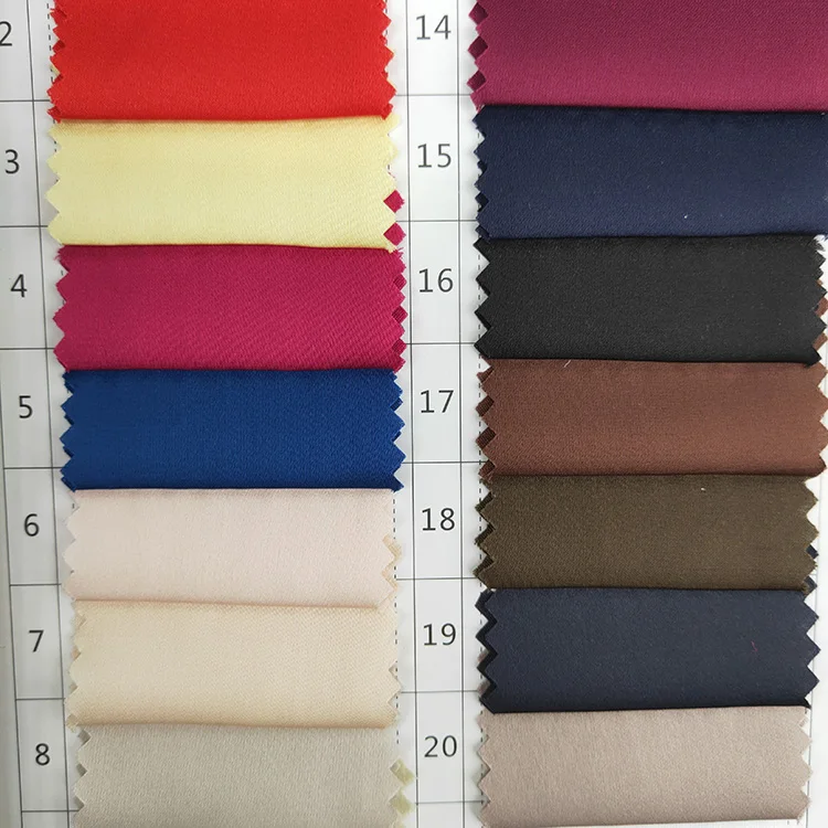 Новейший дизайн, Высококачественная блестящая сатиновая шифоновая ткань из спандекса для футболок