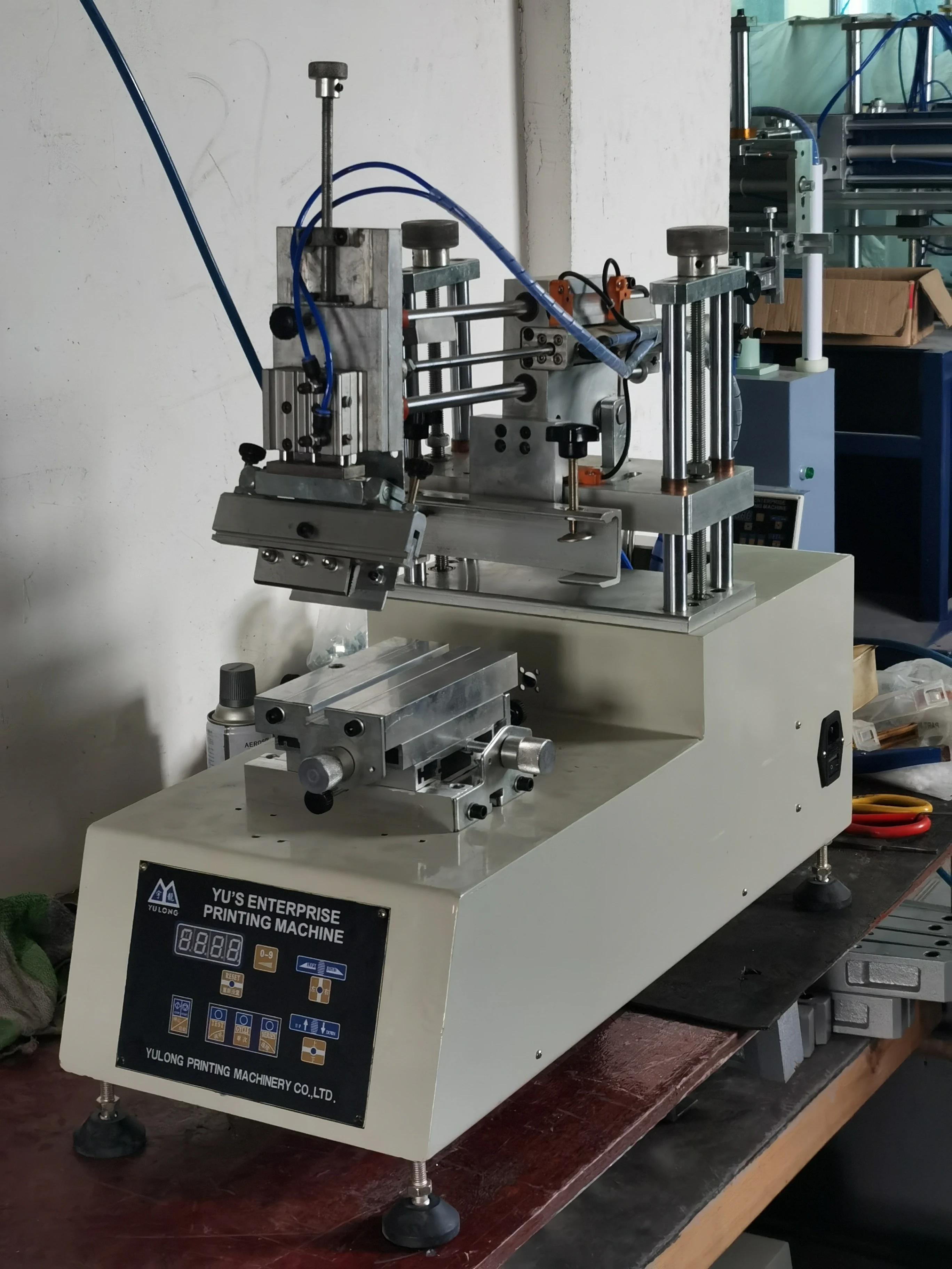 High quality screen printers silk screen printing flat oblique arm screen printing machine