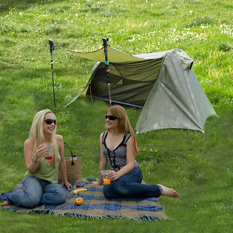 Fold Up Dark Tent, Best Selling Custom Traveling Backpacking Camping Tents For 1 People/