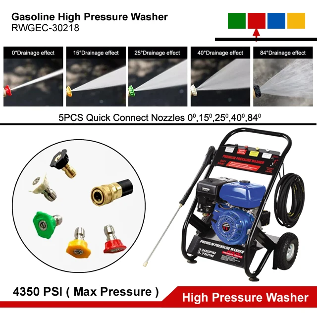 11HP Petrol High Pressure Washer Portable Gas High Pressure Cleaner Hot Water Jet Cleaning Equipment Gasoline Car Washer Machine