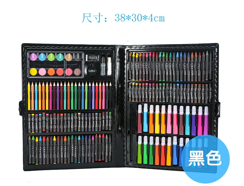 H&B168 cartoon children color brush set Students art painting watercolor pen