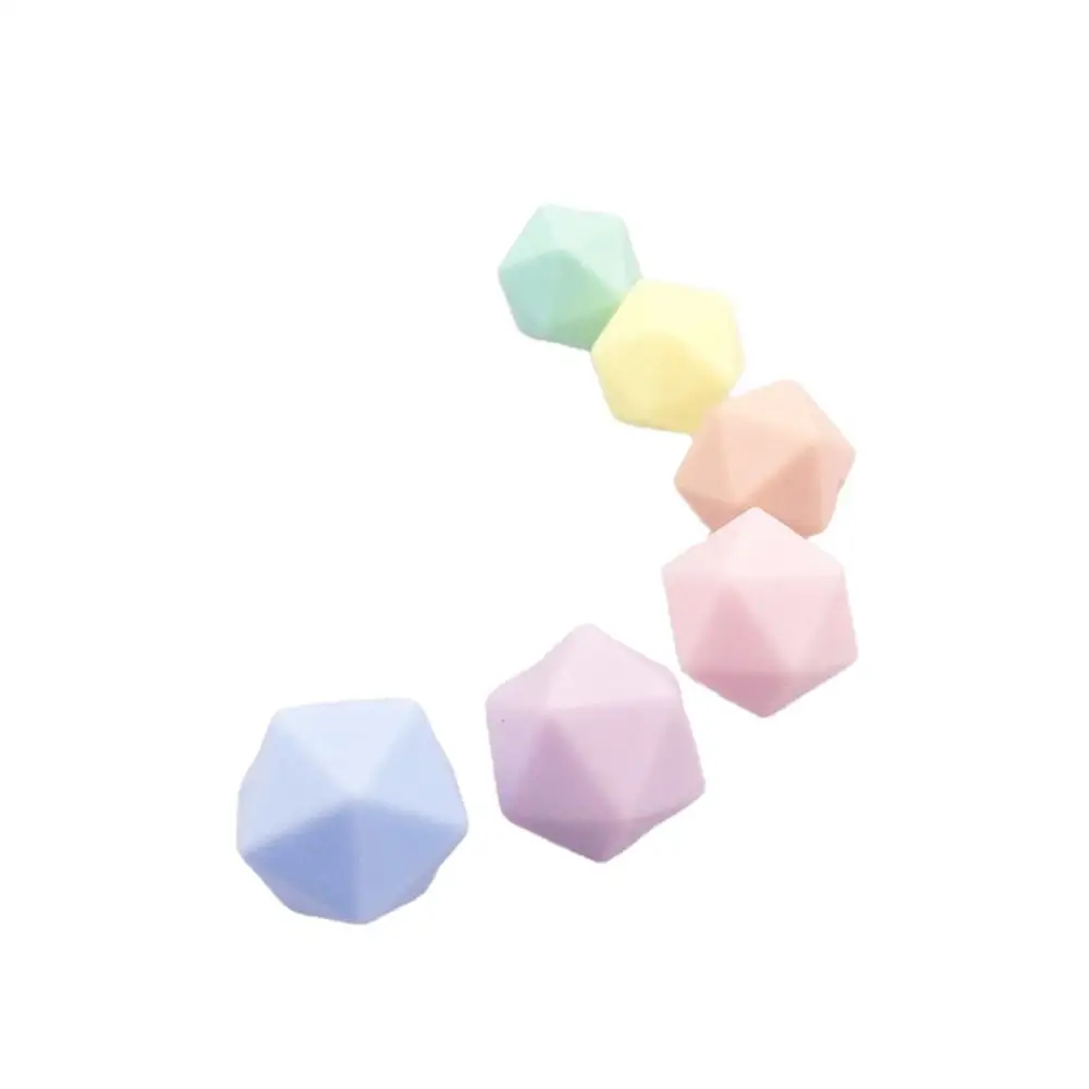 Keychain Custom Bracelet Teething Wholesale Focal 19mm Letter Character New 14mm Wristlet Silicone Beads For Pen Jewelry Making