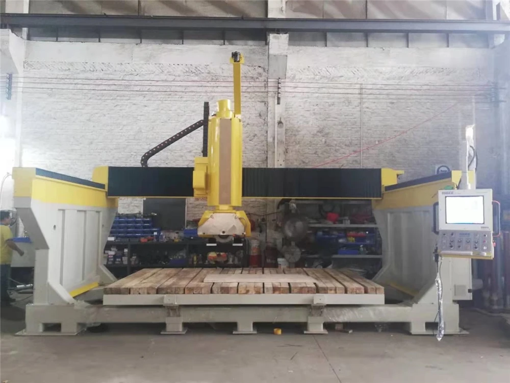New design 5 axis bridge saw with high quality