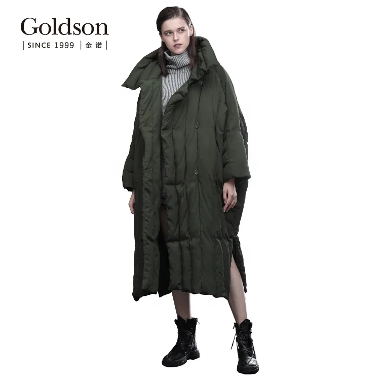 New designer wears big size woman puffy winter jacket eider down coat