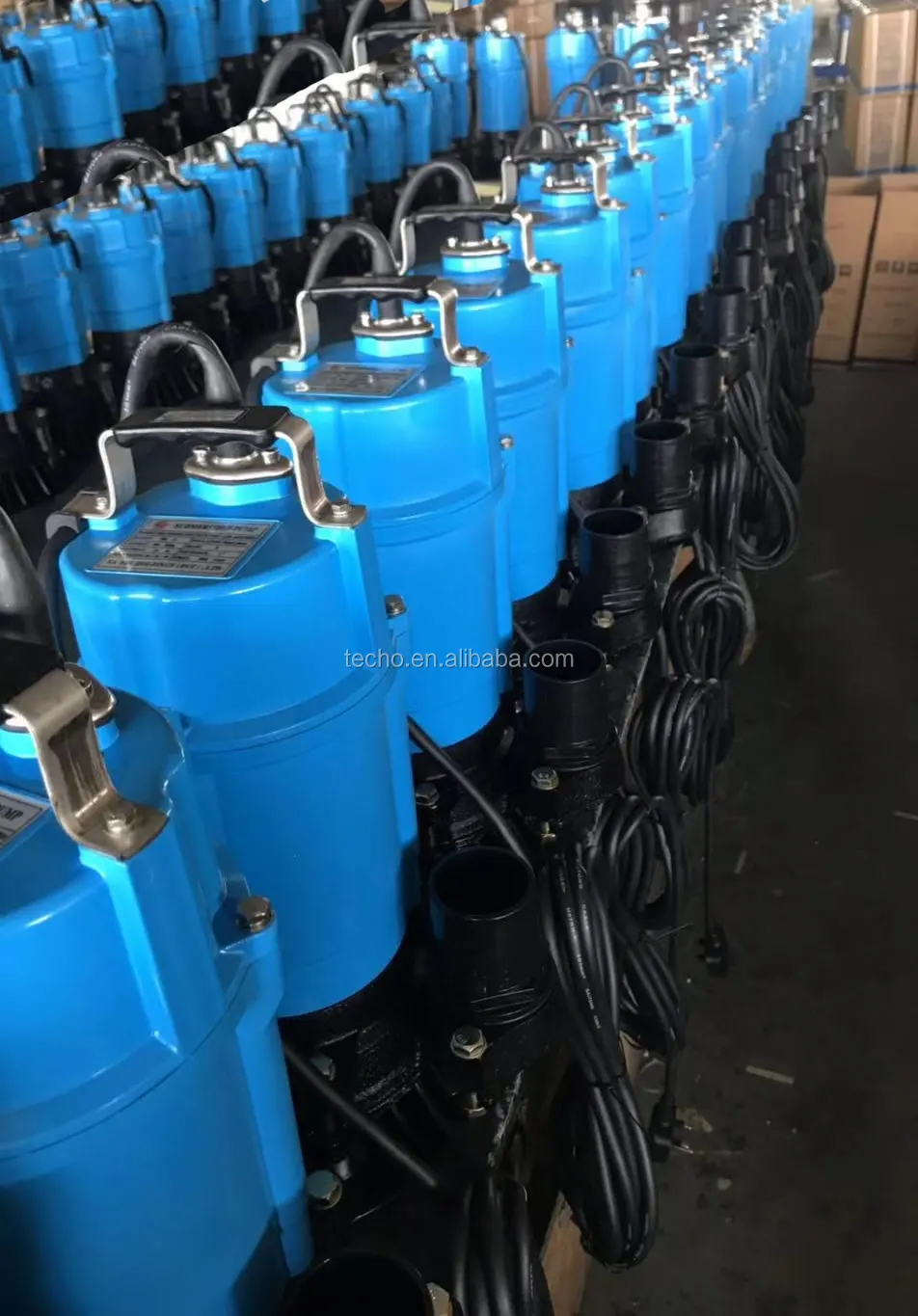 750W HS 2.75S Submersible Pump Equipped with Agitator and Spiral Pump casing