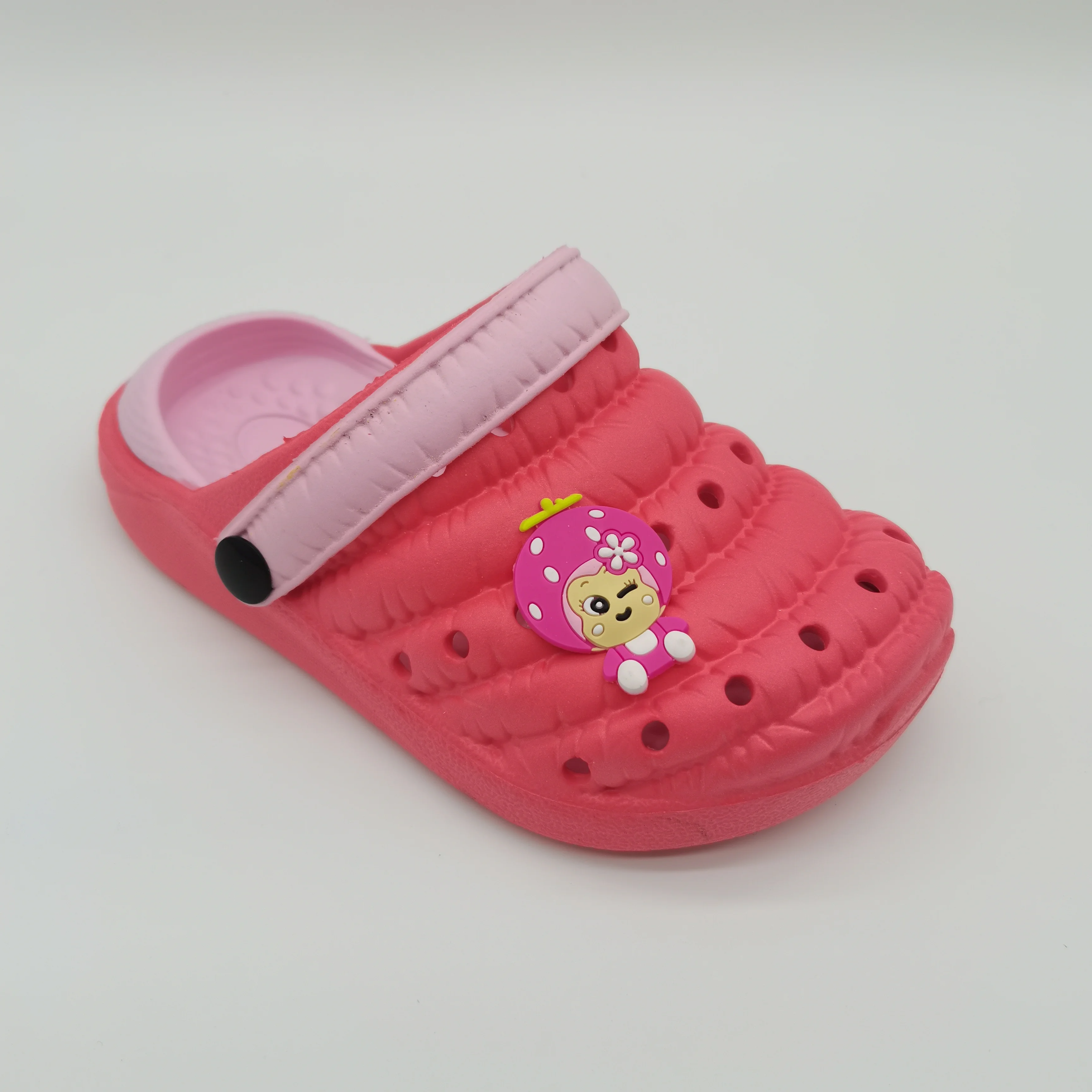 
custom outdoor double color children EVA garden clogs 