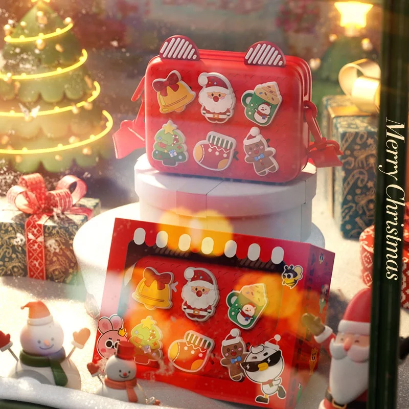 2024 Latest Anti-Fouling 3D Cartoon Charms Unisex Kids Creative Satchel Messenger Bag For kids Christmas gift