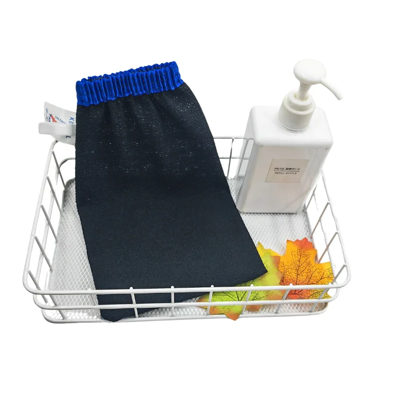 Wholesale Body Deep Cleaning Dead Skin Remover Exfoliator Mitt Exfoliating Gloves Viscose Kessa Exfoliating Glove