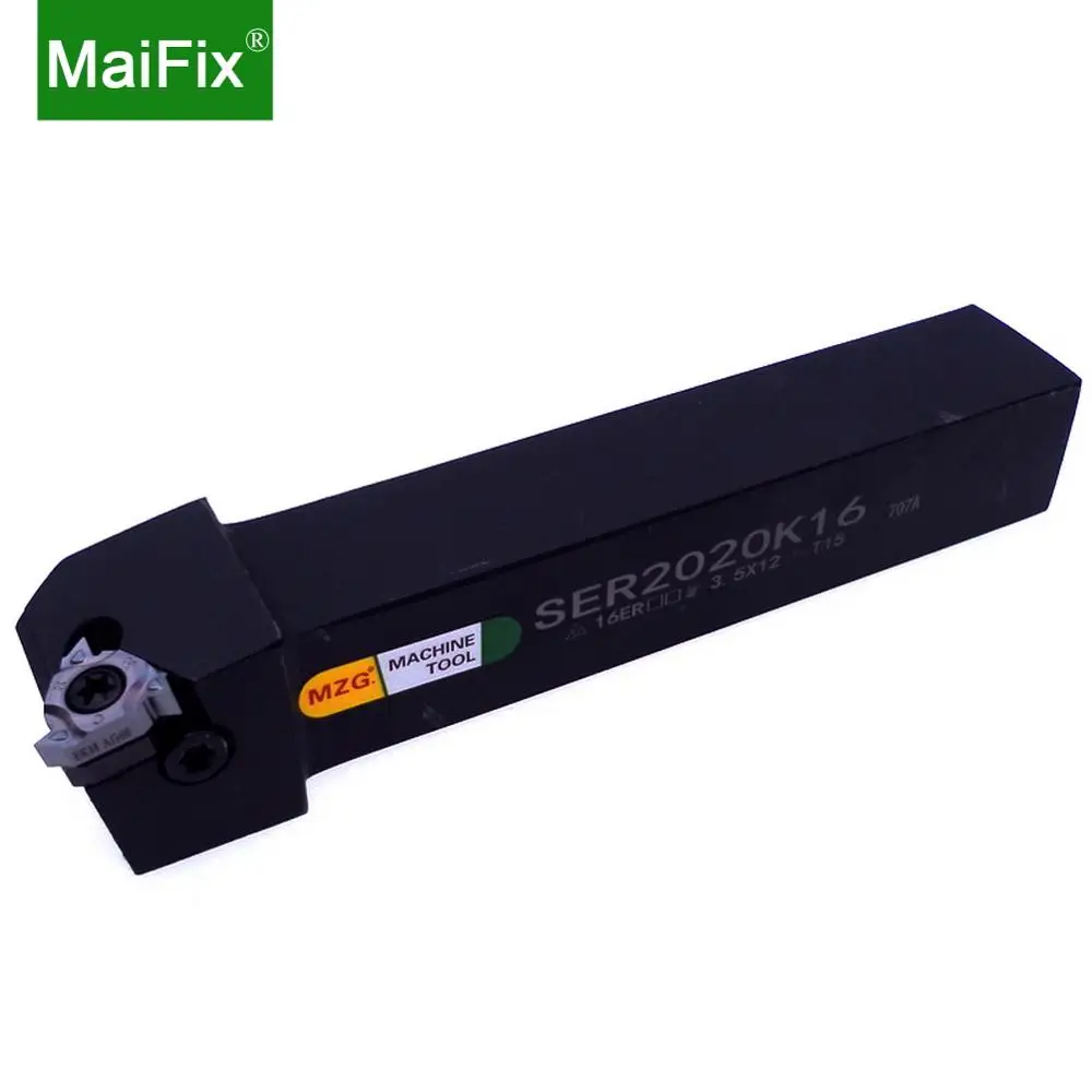 
Maifix SER3232P16 карбидный резак 22ER резьбовые Токарные Вставки CNC токарный станок держатель инструмента для внешней резьбы 