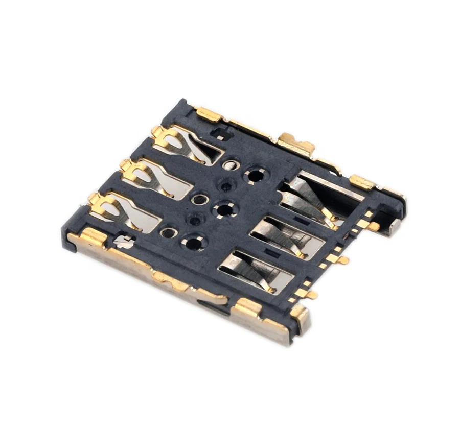 MUP-C782 Nano card connector SMI Type H1.35mm without switch for GPS tracker