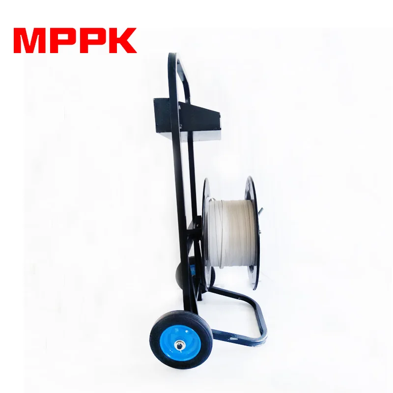 Packing Tape Strap Tool Trolley PP Strapping Dispenser for 200mm inner diameter