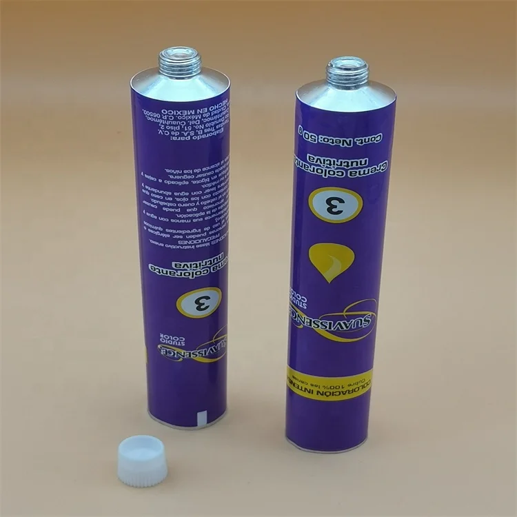 Aluminum Tubes Cosmetic For 30ml Aluminum Hand Cream Soft Tubes With Toothpaste Aluminum Tubes